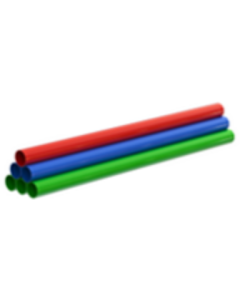Pvc buis 110x3,2mm Rood L=5mtr