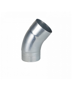 Zinken bocht 40° 100mm  verjongd