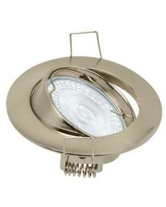 Inbouwspot Kantelbaar Chroom (ROND)