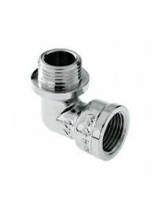 Bonfix chroom knie 3/8" bixbu