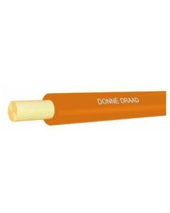 VD Installatiedraad eca 1,5 ORANJE  rol.100