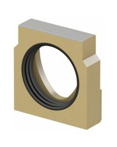 Eindplaat V100S met dichtingsring Ø110mm vz.st. rand