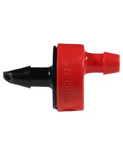 Drukgecompenseerde druppelaar 7.6 ltr./hr rood
