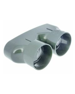 Dyka Air Verloop dubbel ovaal 235-2x80 1x spie/2x mof