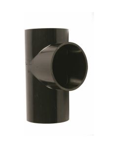 PE las t-stuk 90° 63mm ZWART
