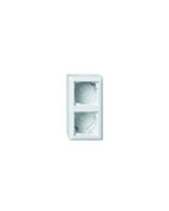 Gira opbouwkap 2-v zwg st55