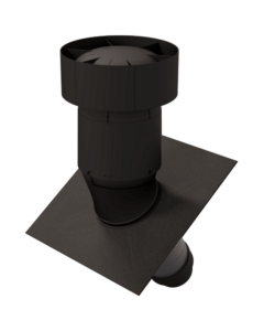 Ubb. Ventus Dakdoorvoer 15-55° 180/200 zwart