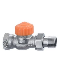 Heimeier therm. rad. Kraan 3/8"recht (eclipse)