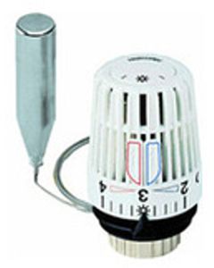 Heimeier thermostaatkop 1,25m. capillair wit