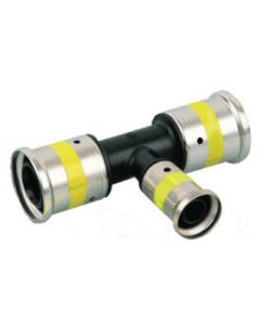 Henco GAS pers t-stuk 26x16x20mm