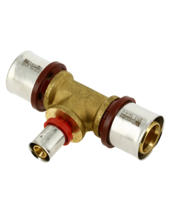 Bonfix Alu-pers verloop t-stuk 32x16x32mm