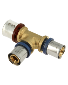Bonfix Alu-pers verloop t-stuk 32x20x20mm