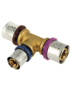 Bonfix Alu-pers verloop t-stuk 32x20x26mm