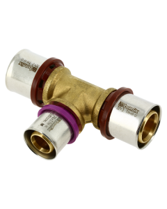 Bonfix Alu-pers verloop t-stuk 32x26x32mm
