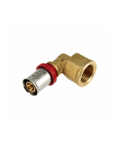 Bonfix Alu-pers knie 3/4" x 16 mm bi