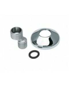 Bonfix s-koppeling 1/2"x 3/8" + rozet + ring per 2 stuks