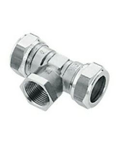Bonfix knel t-stuk 22x22x1/2" vertind