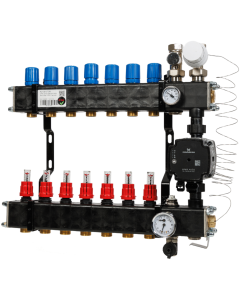 VTE comp vloerverwarmingsverdeler Grundfos UPM3
