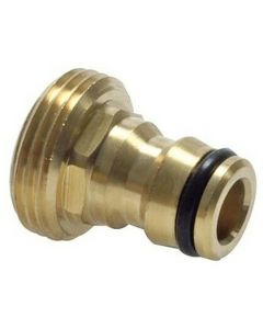 Kraanaansluiting messing 1/2" bu.dr.