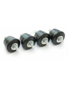 Rubber trillingdempers M8 set a 4st.