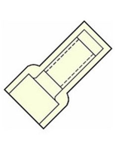 Geisoleerde eindverbinder 1.5-2.5mm 