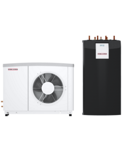 Stiebel Eltron lucht-water-warmtepomp, WPL 09 ACS classic compact set