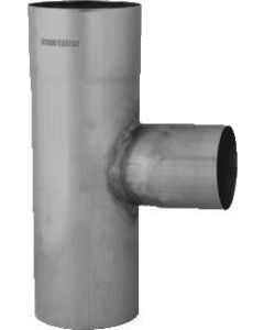 HWA t-stuk zink 90° 80/60mm