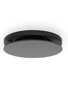 RV 125 Z  Regelbaar ventiel 125 zwart Vent-axia