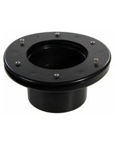 Doorvoer met tegenflens 110mm rond vat