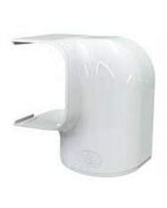 Tecnosystemi Optima linker bocht verticaal/horizontaal MRS75 RAL9010
