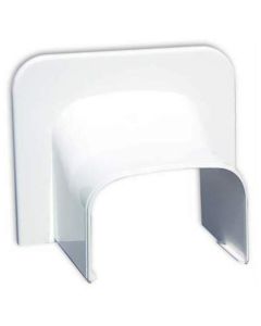 Tecnosystemi Optima plafond/wand eindstuk TA75 RAL9010