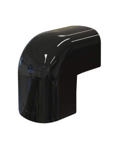Tecnosystemi Optima buiten bocht 90° CAE75 Zwart RAL9005