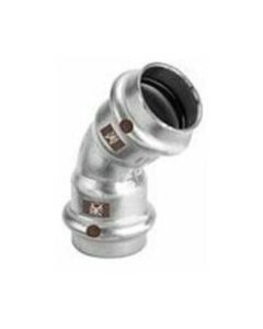 Viega Temponox bocht 45° 76 pers/pers