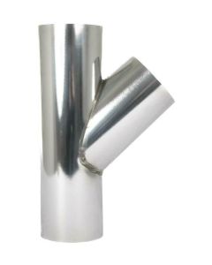 Hwa t-stuk zink 45°