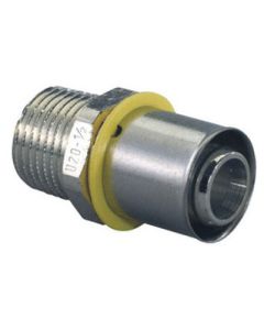 Uponor MLC-G GAS puntstuk 25x1"bu