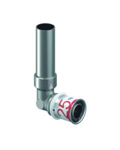 Uponor S-PRESS aansluitknie 25mm L=250 mm.