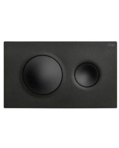 Viega Prevista Visign bedieningspaneel closet/urinoir Zwart Mat
