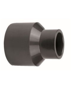 Druk pvc verloopsok 63/75mm x 50mm PN16