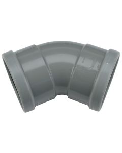 Pvc m-bocht 45° SN4 GR 400mm m/m
