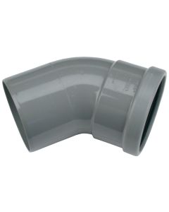 Pvc m-bocht 45° SN4 GR 250mm m/s
