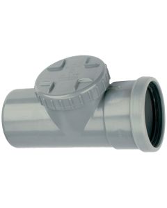 Pvc m-ontstoppingsstuk/sd SN4 GR 125mm m/s