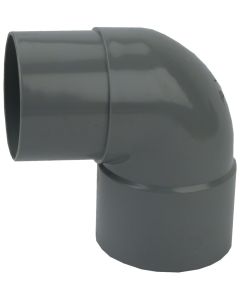 Pvc hwa bocht 88° 70mm m/vs