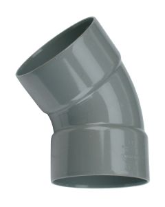 Pvc l-bocht 45° GR 40mm m/m