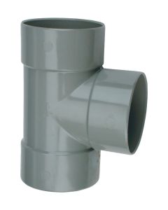 Pvc l-t-stuk 88° 3xm