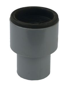 Pvc overgang 1 1/2"metaal x 40mm PVC 