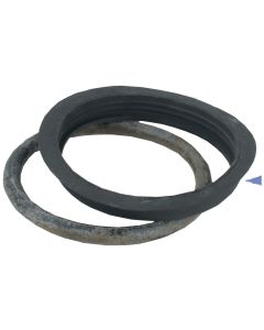 Dubbele rubberring t.b.v. krimpmof 50mm