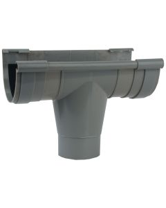 Pvc uitloopstuk mastgoot 5"