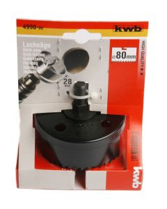 Gaten boor 80mm