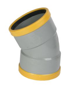 Pvc m-bocht 30° SN8 GR 160mm m/m