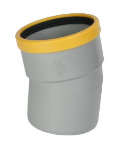 Pvc m-bocht 15° SN8 GR 250mm  m/s